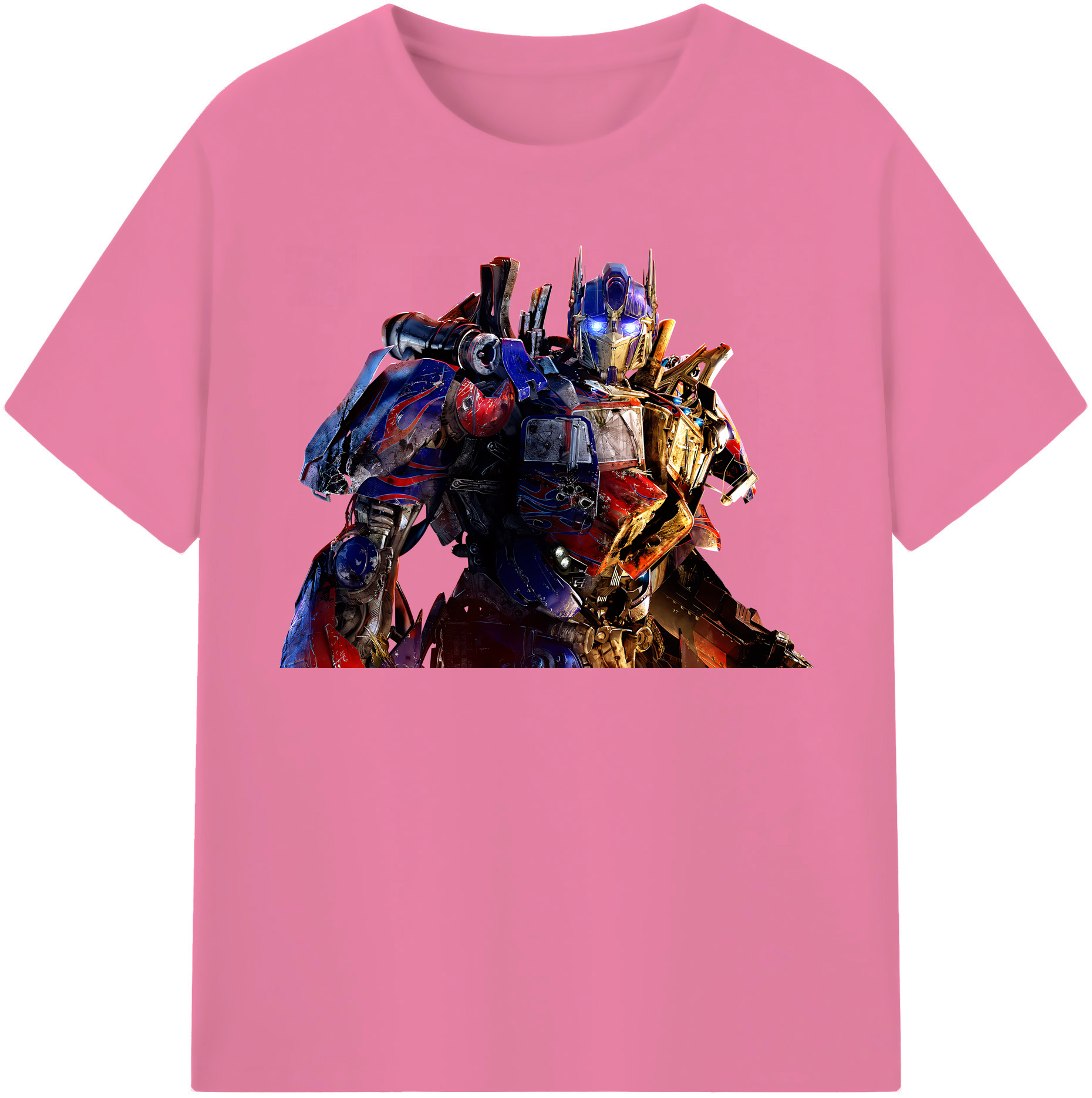 （画像用） Transformers トランスフォーマー 綿100％半袖Tシャツ（フロントプリント）